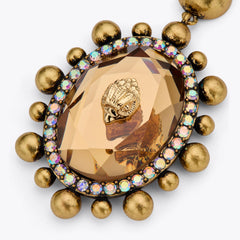 extra large regent earrings