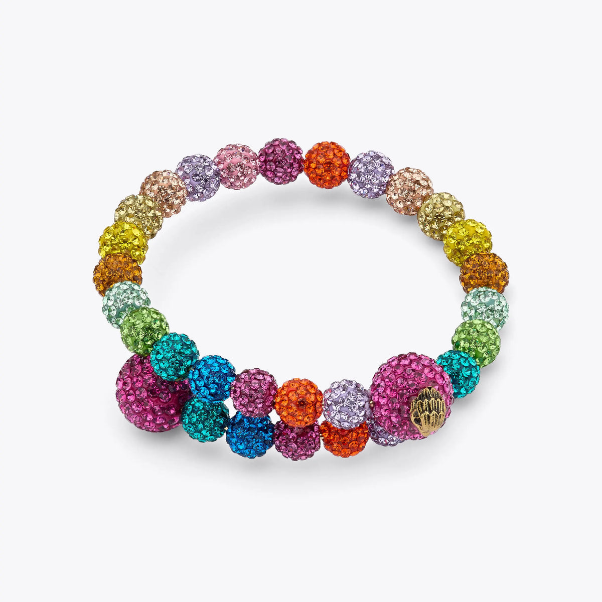 pave bubble bracelet