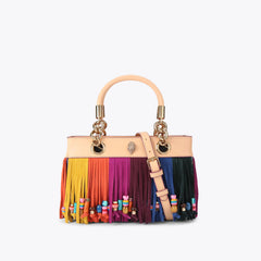 square kensington fringe bag