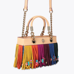 square kensington fringe bag