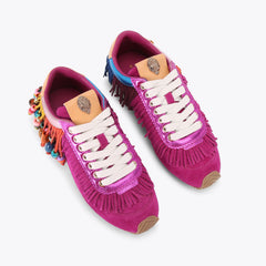 islington beaded tassel sneaker