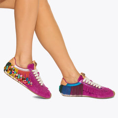 islington beaded tassel sneaker