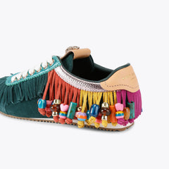 islington beaded tassel sneaker