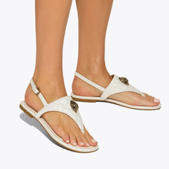 kensington flat slingback