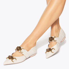 mansion point slip on flat