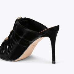 kensington soft bow mule heel