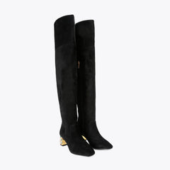 chelsea block over the knee boot