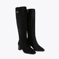 chelsea trim knee boot