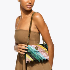 mini fringe kensington bag