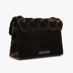 mini velvet kensington bag