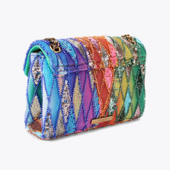 medium sequin kensington bag