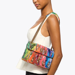 medium sequin kensington bag