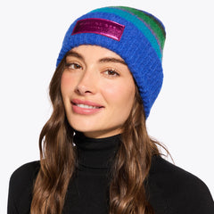 rainbow beanie