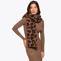 leopard scarf