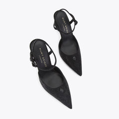 eagle point ankle strap heel