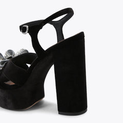 bow platform sandal