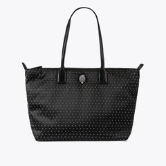 recycled studded shopper bag