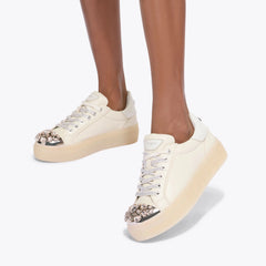 crystal toecap cupsole