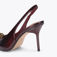 large eagle sling back heel