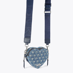 dual zip kensington heart bag
