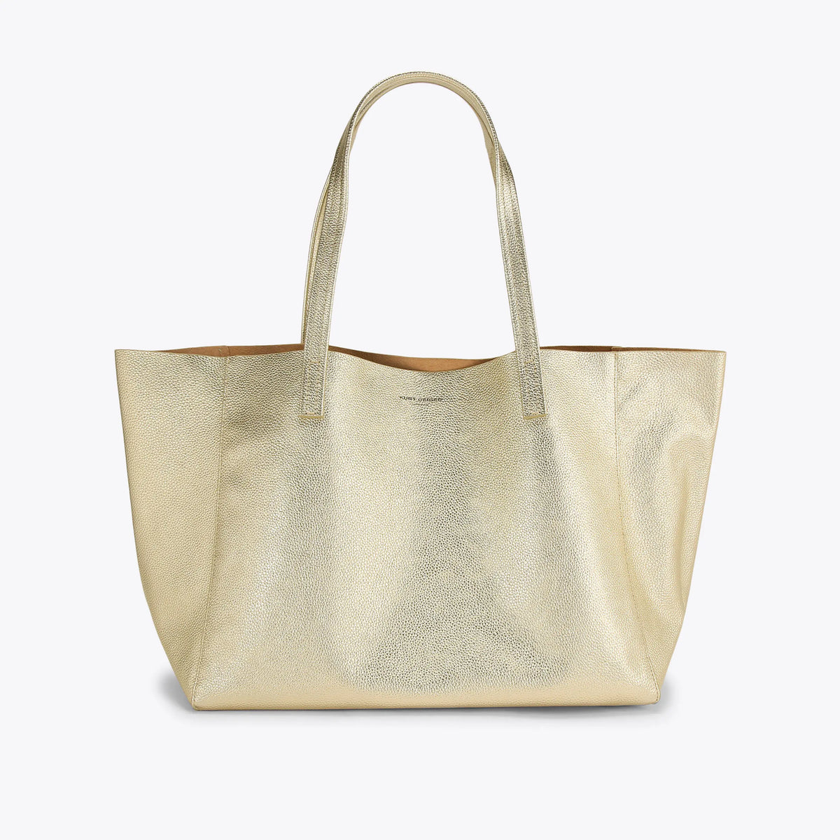 large violet tote bag