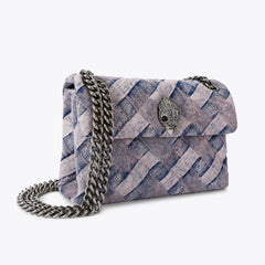 mini denim kensington bag
