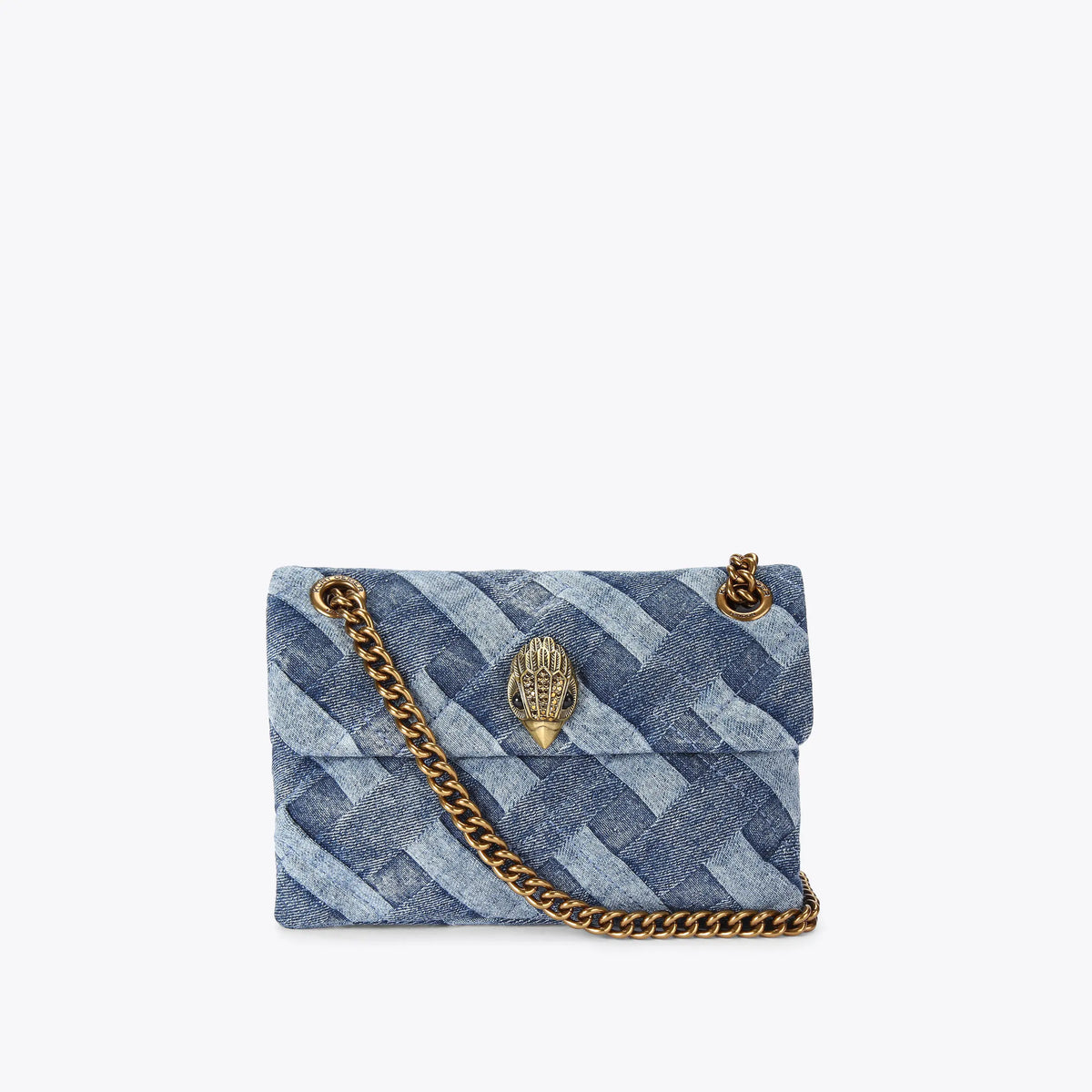 mini denim kensington bag