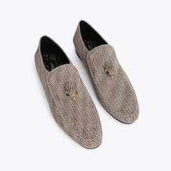 hugh eagle herringbone loafer
