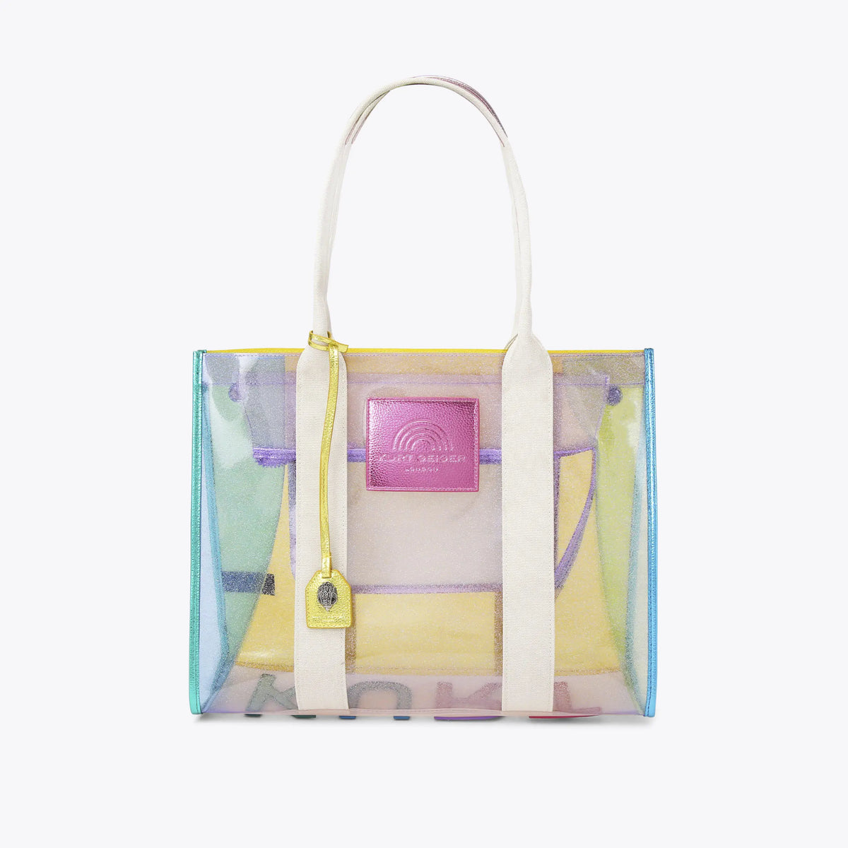 large vinyl southbank tote bag