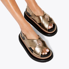 orson cross strap sandal